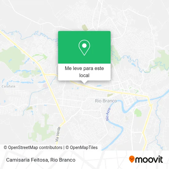 Camisaria Feitosa mapa