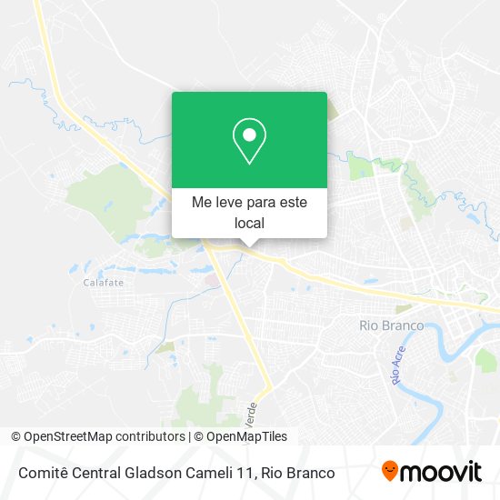 Comitê Central Gladson Cameli 11 mapa