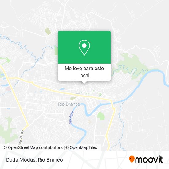 Duda Modas mapa
