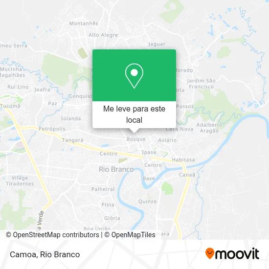 Camoa mapa