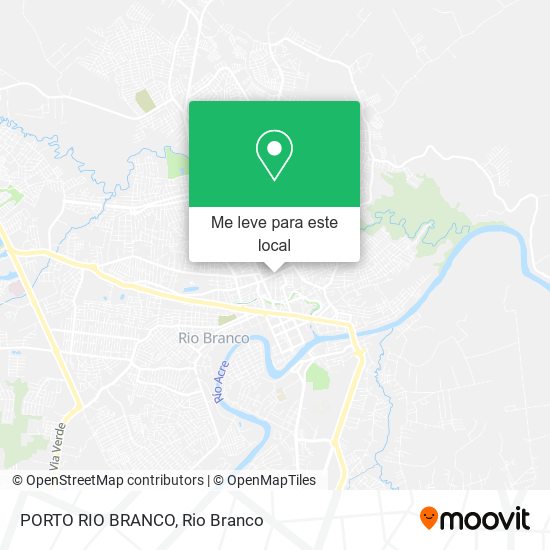 PORTO RIO BRANCO mapa