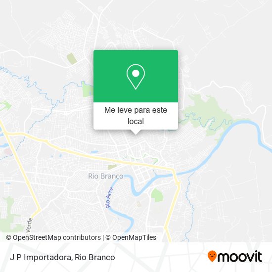 J P Importadora mapa