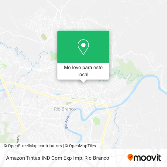 Amazon Tintas IND Com Exp Imp mapa