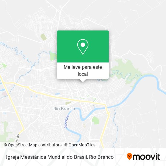 Igreja Messiânica Mundial do Brasil mapa