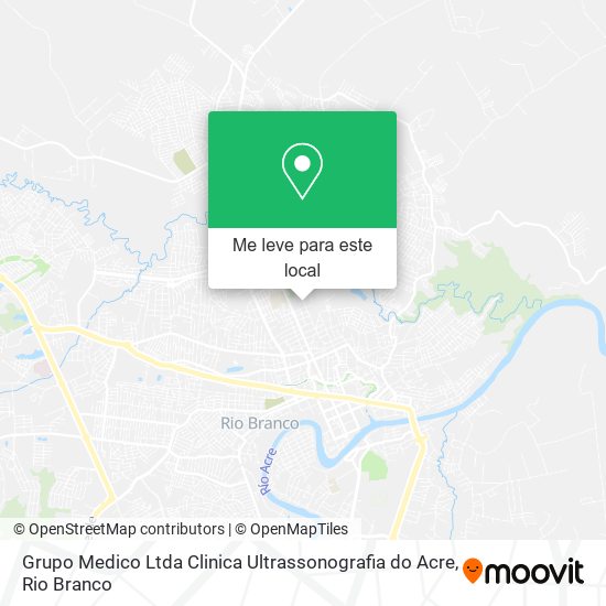 Grupo Medico Ltda Clinica Ultrassonografia do Acre mapa