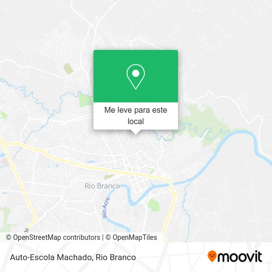 Auto-Escola Machado mapa