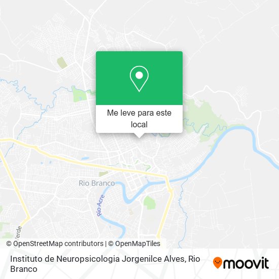 Instituto de Neuropsicologia Jorgenilce Alves mapa
