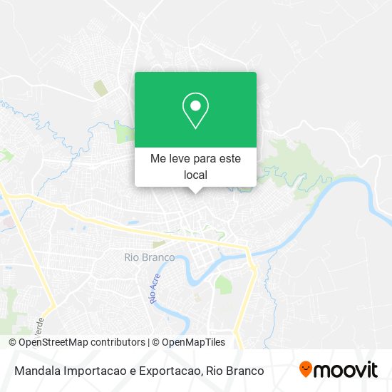 Mandala Importacao e Exportacao mapa