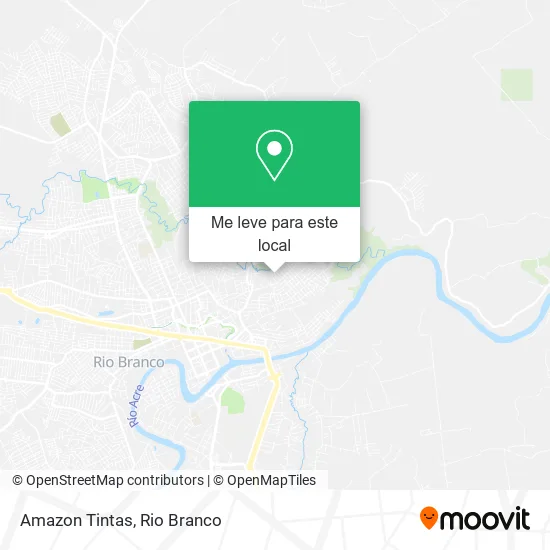 Amazon Tintas mapa