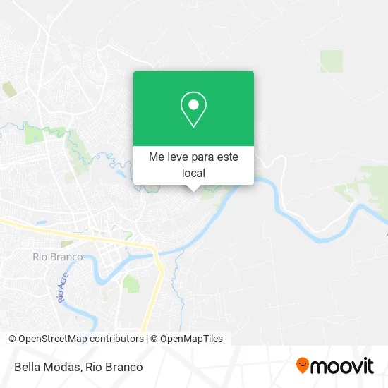 Bella Modas mapa