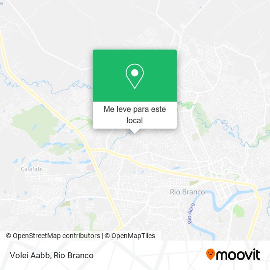 Volei Aabb mapa