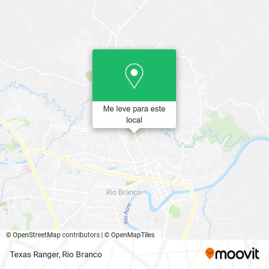 Texas Ranger mapa