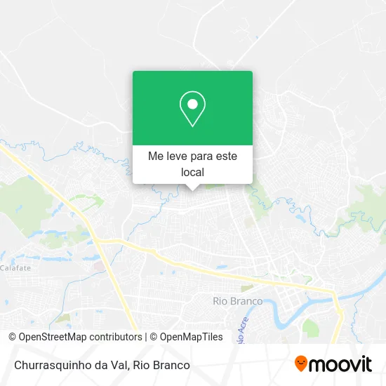 Churrasquinho da Val mapa
