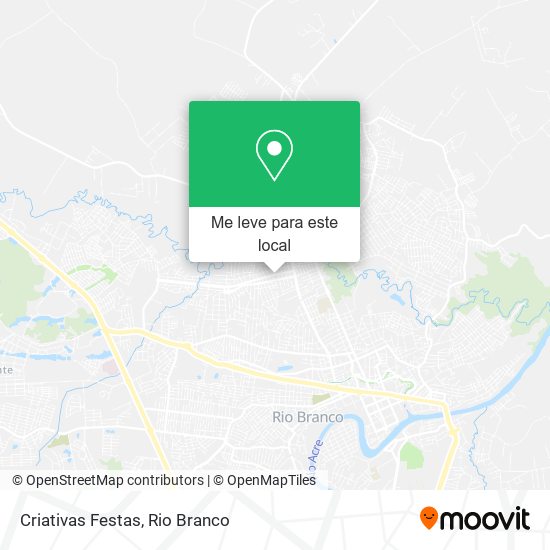 Criativas Festas mapa