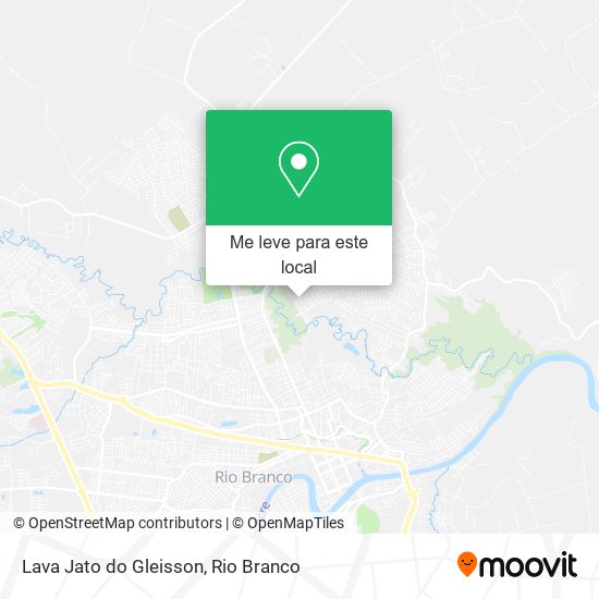 Lava Jato do Gleisson mapa