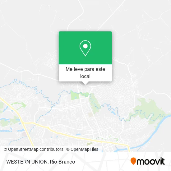 WESTERN UNION mapa