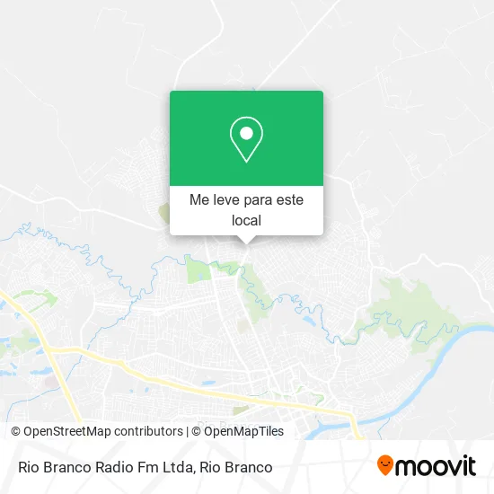 Rio Branco Radio Fm Ltda mapa