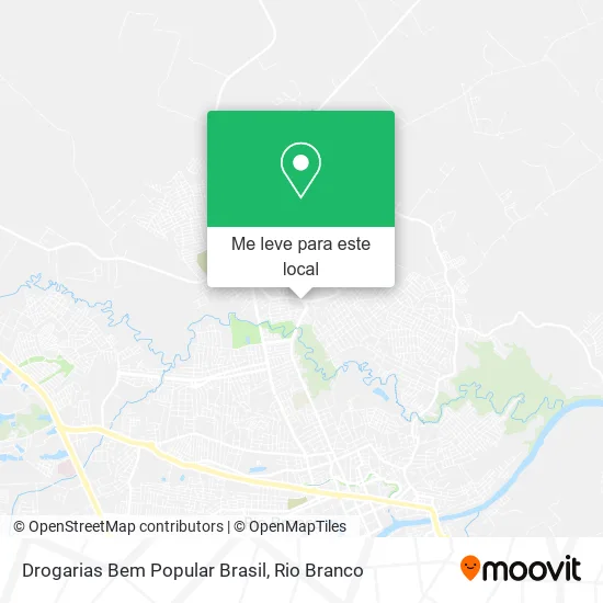 Drogarias Bem Popular Brasil mapa