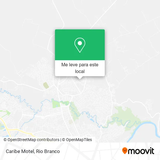 Caribe Motel mapa