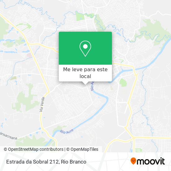 Estrada da Sobral 212 mapa