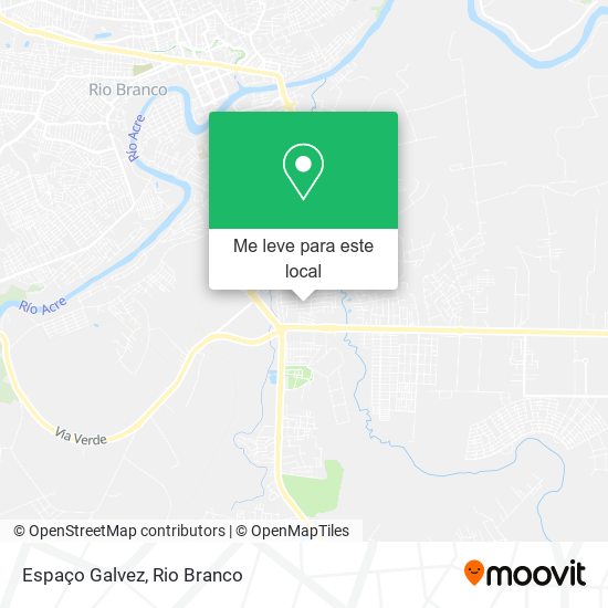 Espaço Galvez mapa