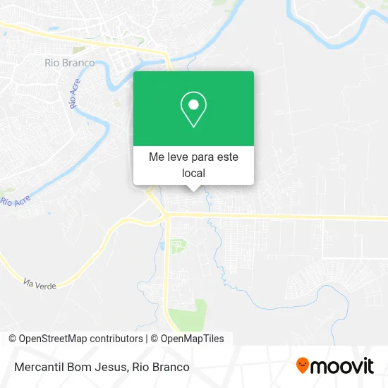 Mercantil Bom Jesus mapa