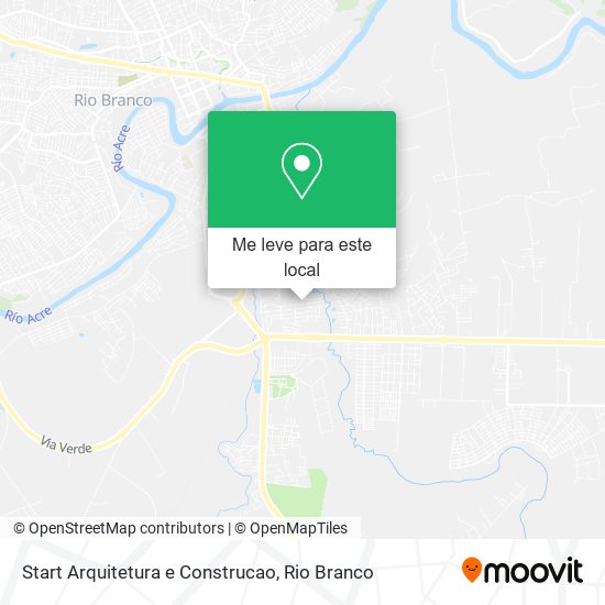 Start Arquitetura e Construcao mapa