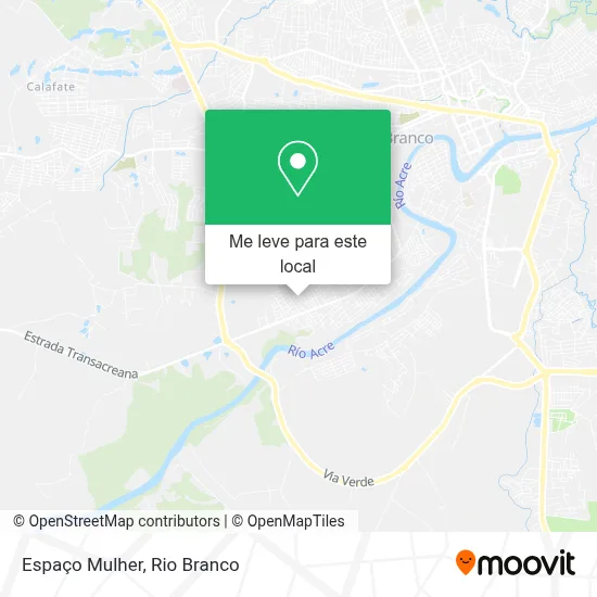 Espaço Mulher mapa