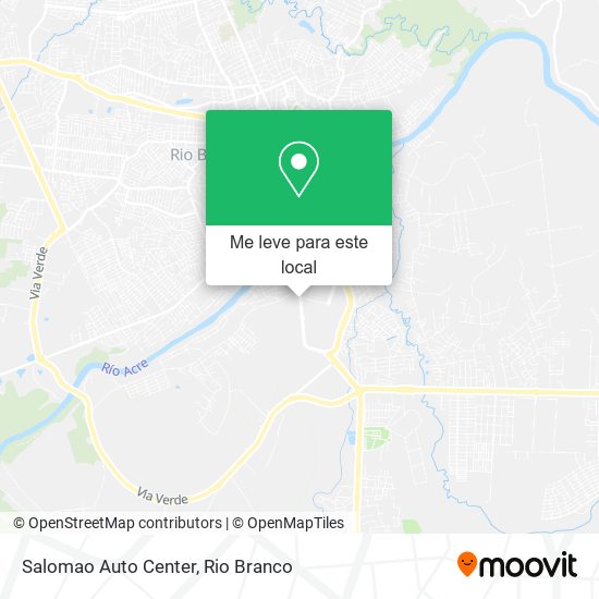 Salomao Auto Center mapa