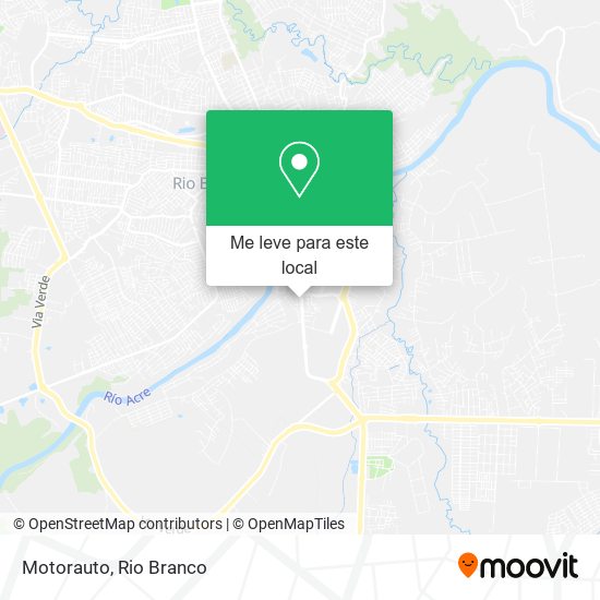 Motorauto mapa