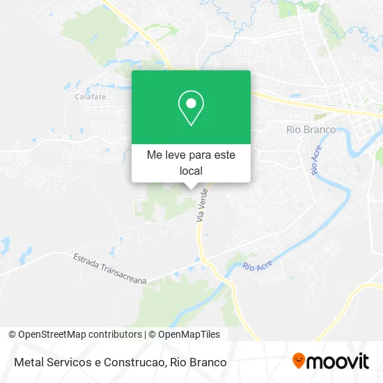 Metal Servicos e Construcao mapa
