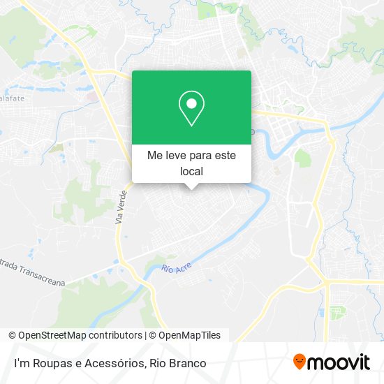 I'm Roupas e Acessórios mapa
