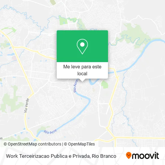 Work Terceirizacao Publica e Privada mapa