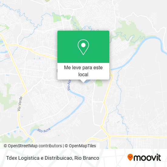 Tdex Logistica e Distribuicao mapa
