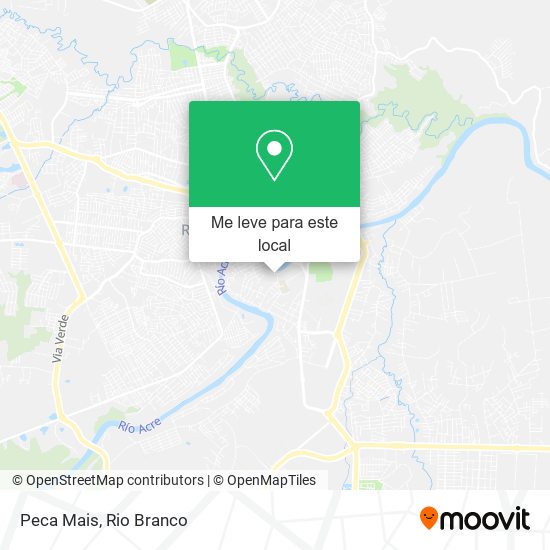 Peca Mais mapa