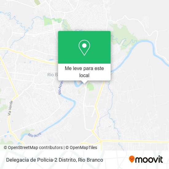 Delegacia de Polícia-2 Distrito mapa