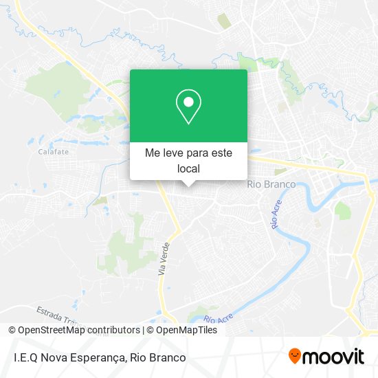 I.E.Q Nova Esperança mapa