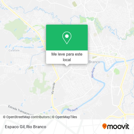 Espaco Gil mapa