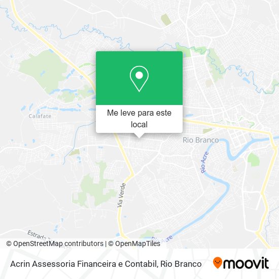 Acrin Assessoria Financeira e Contabil mapa