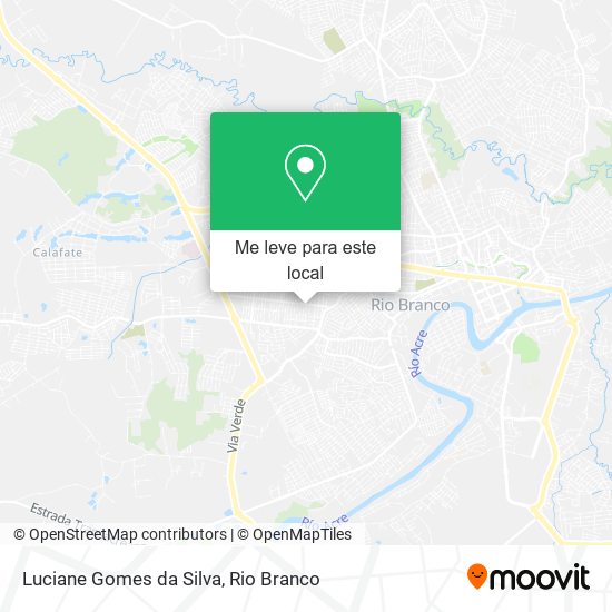 Luciane Gomes da Silva mapa