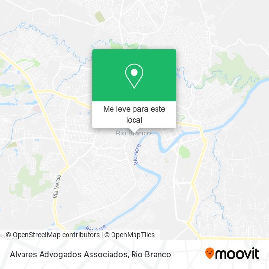 Alvares Advogados Associados mapa