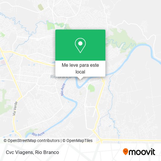 Cvc Viagens mapa