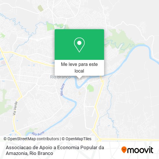 Associacao de Apoio a Economia Popular da Amazonia mapa