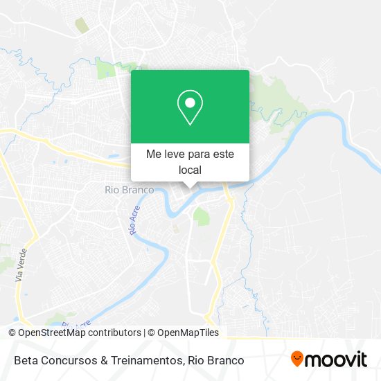 Beta Concursos & Treinamentos mapa