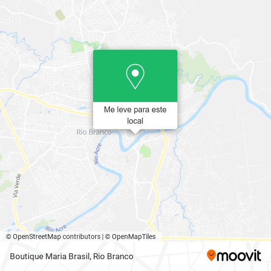 Boutique Maria Brasil mapa