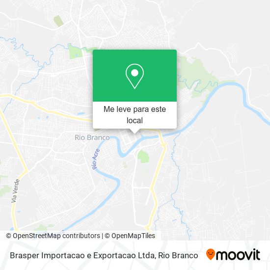 Brasper Importacao e Exportacao Ltda mapa