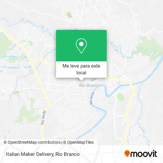 Italian Maker Delivery mapa