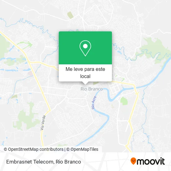 Embrasnet Telecom mapa