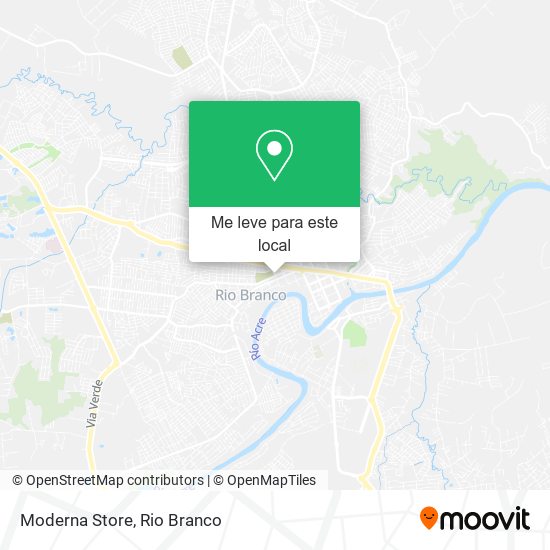 Moderna Store mapa