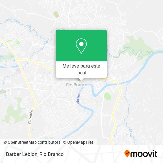 Barber Leblon mapa